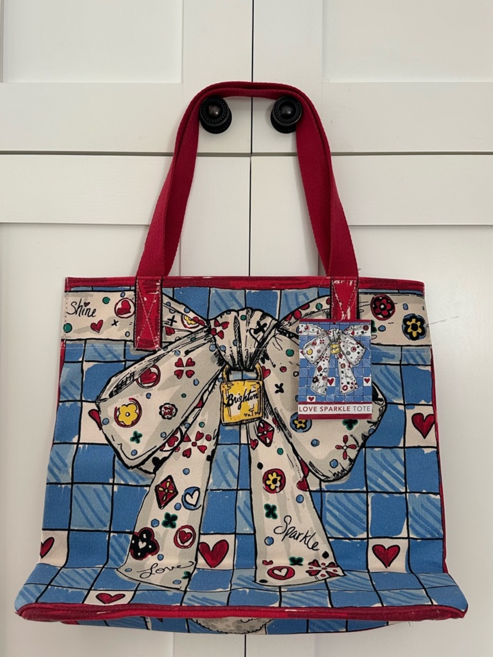 New! Brighton Love Sparkle Tote bag